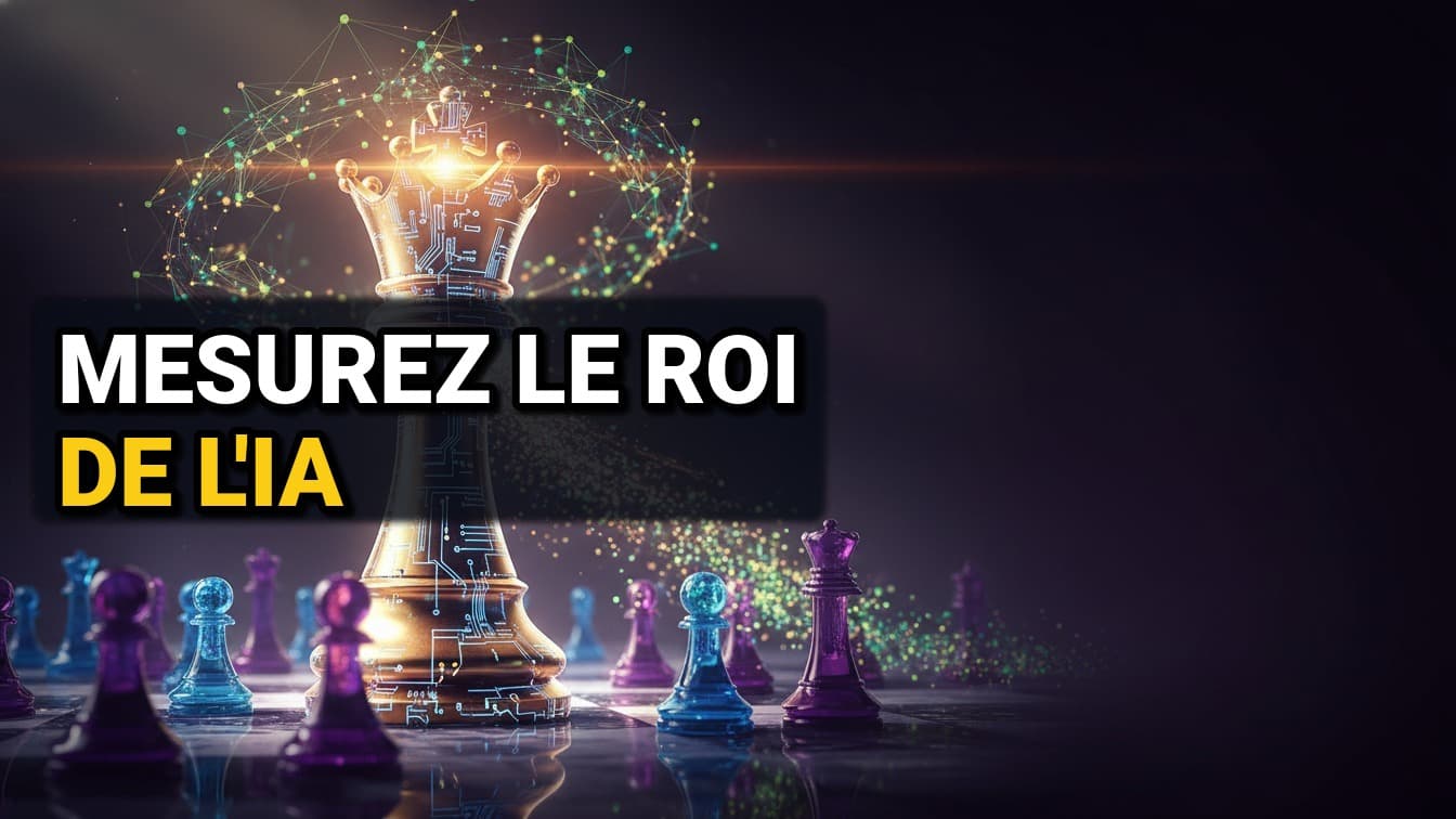 95 % des pilotes IA générative échouent. Découvrez la méthode concrète pour mesurer le ROI de l'IA en PME, cas d'usage par cas d'usage, avec chiffres et exemples.